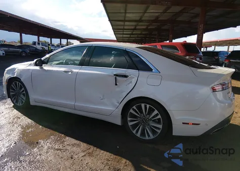 2017 Lincoln Mkz Reserve z USA, uszkodzony, nr VIN 3LN6L5E99HR601582
